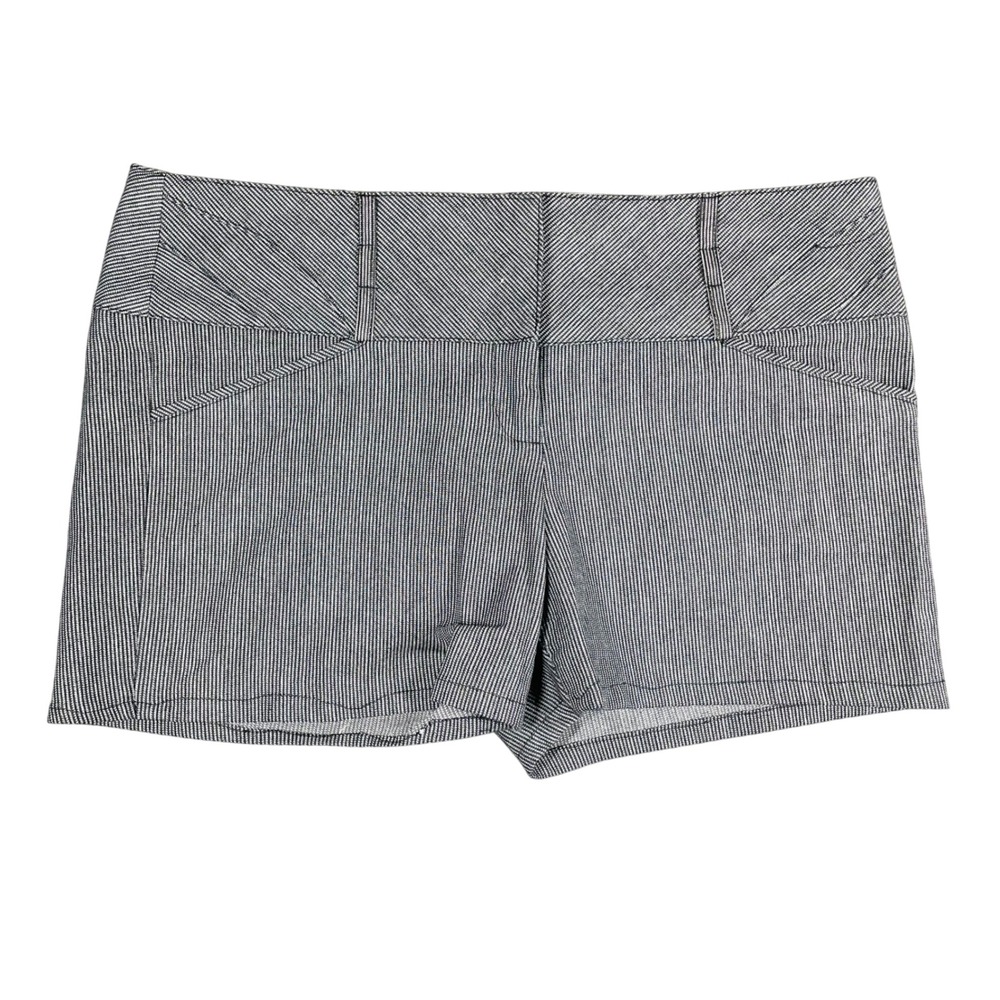Joe Benbasset Striped High Waist Shorts Pockets‎ Career Casual Size 8